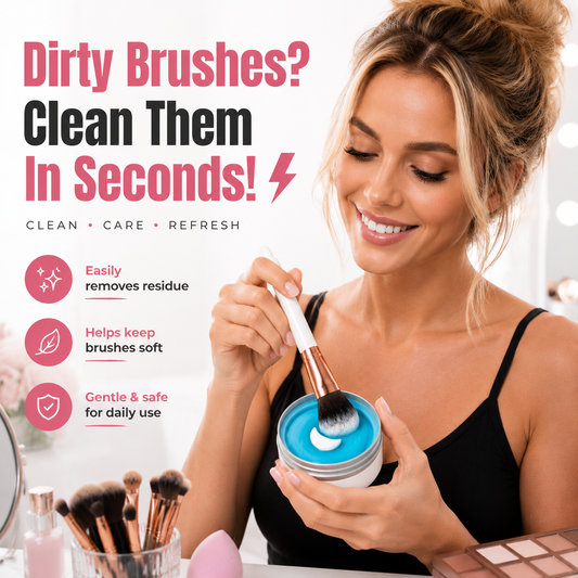 Makeup Brush Cleaning Soap — Clean Brushes, Flawless Makeup ✨