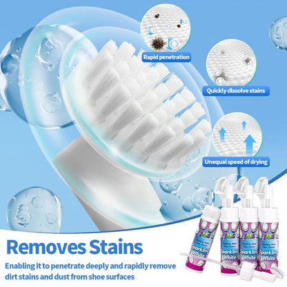 👟Deep Clean Shoe Cleaner — Remove Stains, Brighten Shoes & Keep Them Looking Like New Without Washing