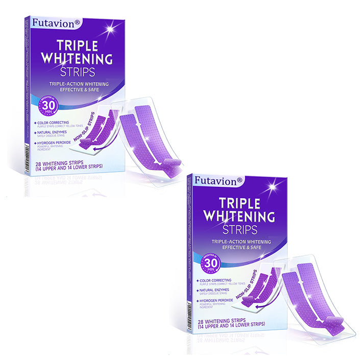 2 Boxes  (A practical set for two people or for one person who wants a longer whitening routine with extra back up.)