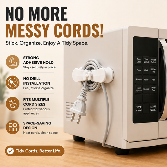 ✨ Keep Your Kitchen Cords Clean, Organized & Tangle-Free