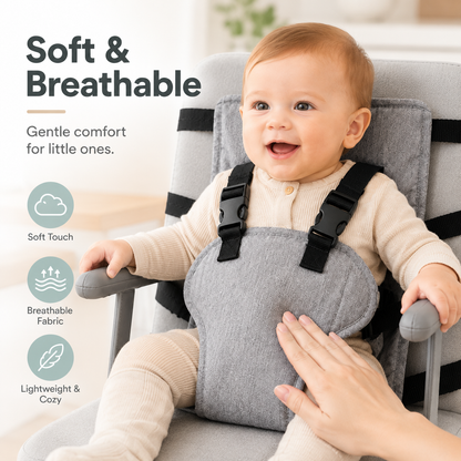 Baby Travel Harness Seat – A Portable High Chair Wherever You Go✨