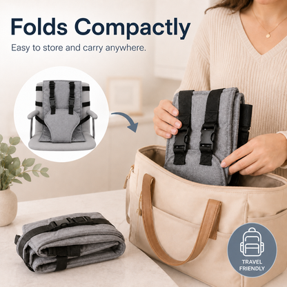 Baby Travel Harness Seat – A Portable High Chair Wherever You Go✨
