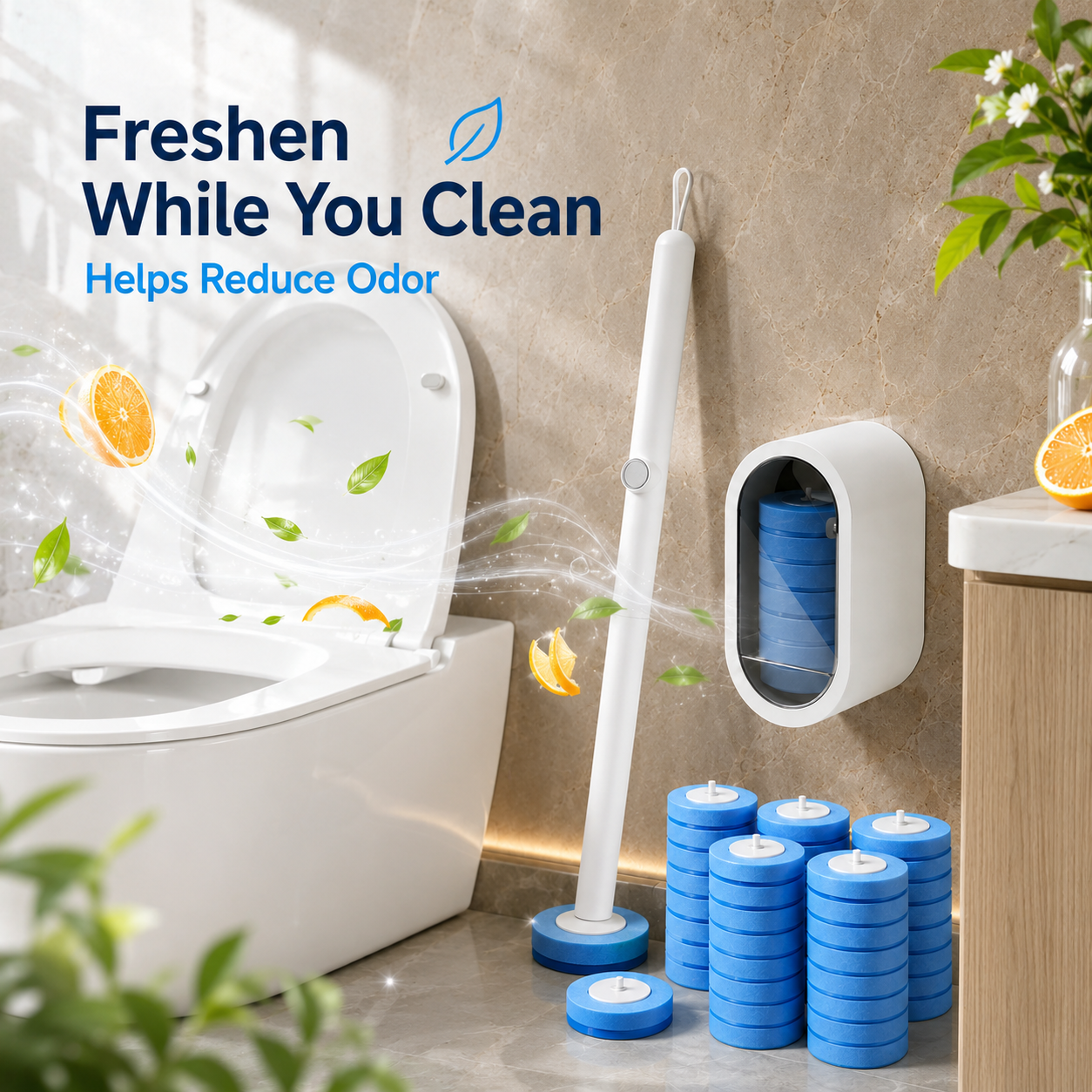 IEY® 🔥50% OFF🚽 Disposable Toilet Cleaning System with 32 Refills