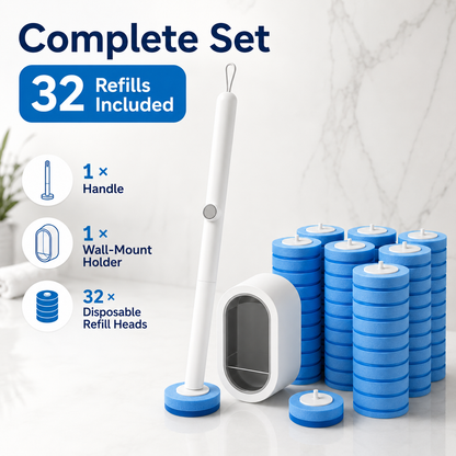 IEY® 🔥50% OFF🚽 Disposable Toilet Cleaning System with 32 Refills
