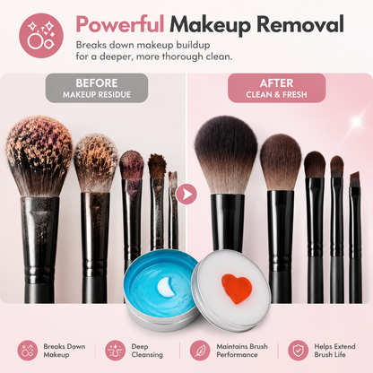 Makeup Brush Cleaning Soap — Clean Brushes, Flawless Makeup ✨