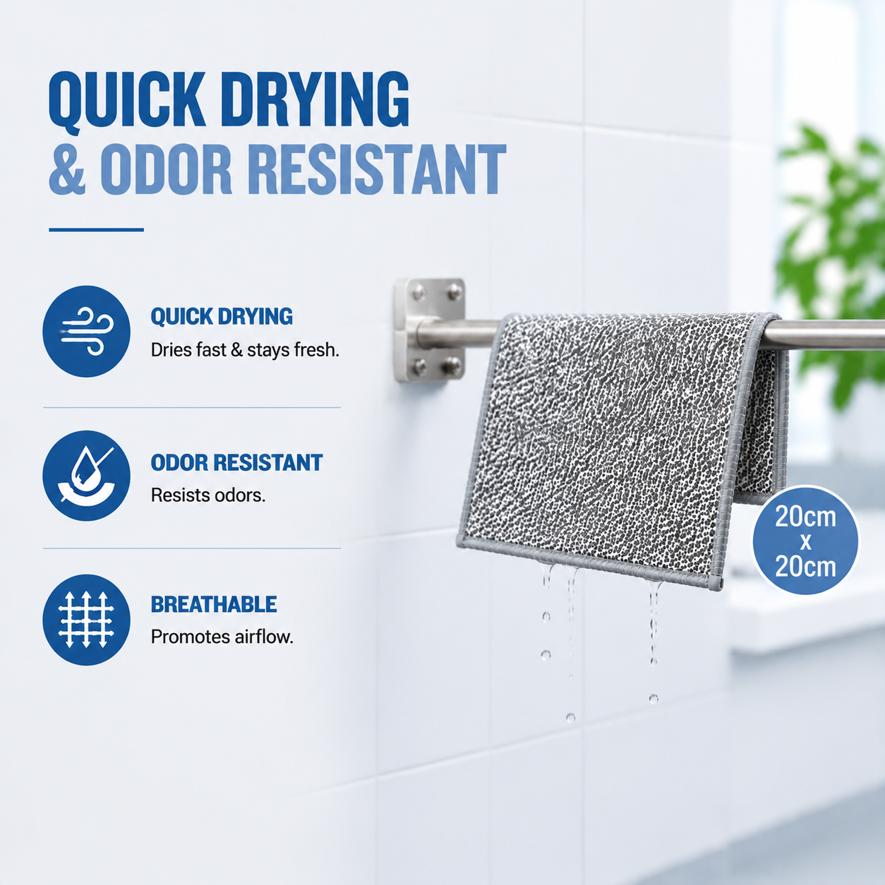 ✨ Powerful Double-Layer Cleaning Cloths Designed To Remove Grease, Dirt & Tough Messes With Ease