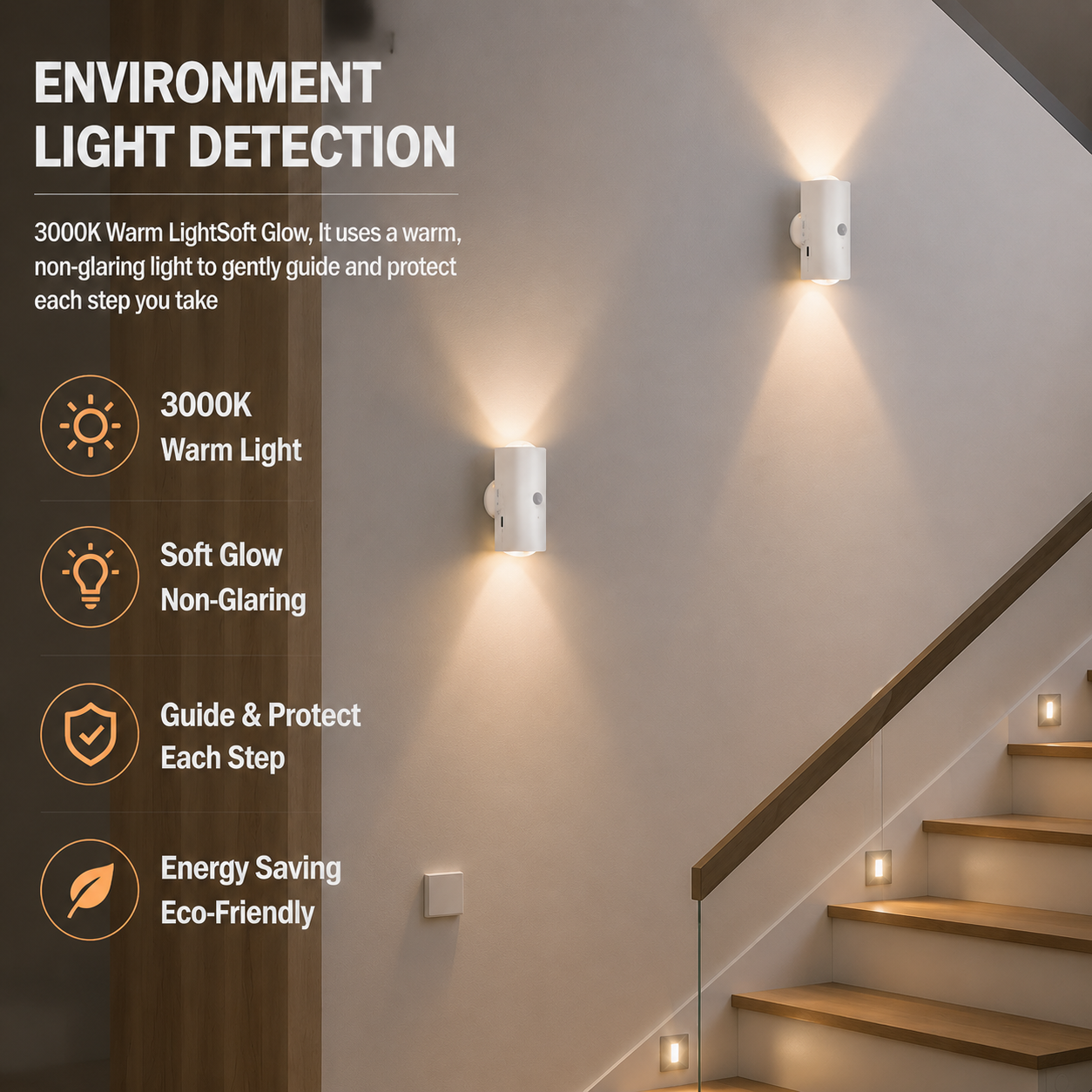 🛋️Rechargeable Motion Sensor LED Wall Light – Magnetic Wireless Night Lamp with Smart Auto Detection, Waterproof Outdoor Light for Patio, Bedroom & Porch