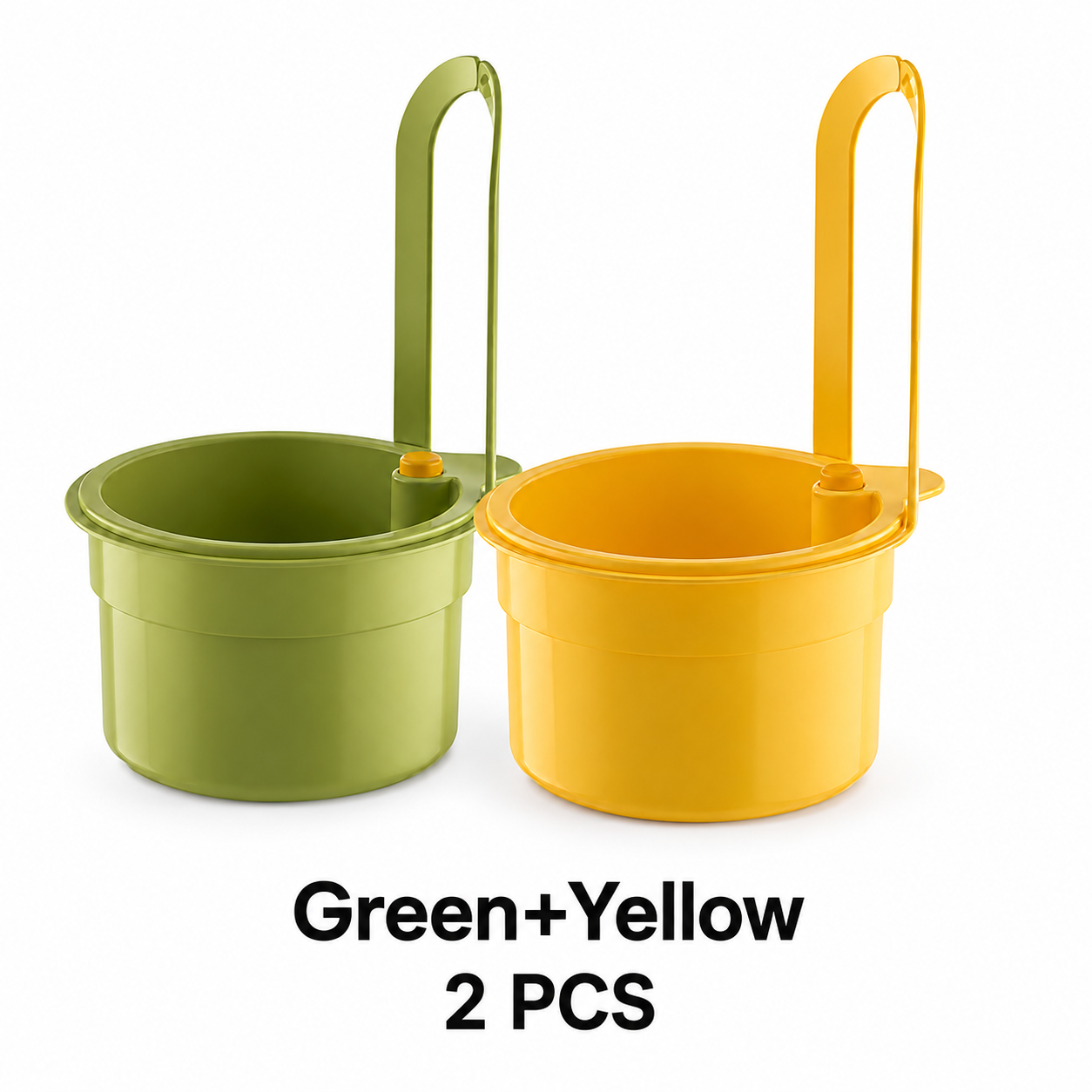 Faucet Hanging Strainer Basket — Catch Scraps, Drain Water & Dump With One Touch