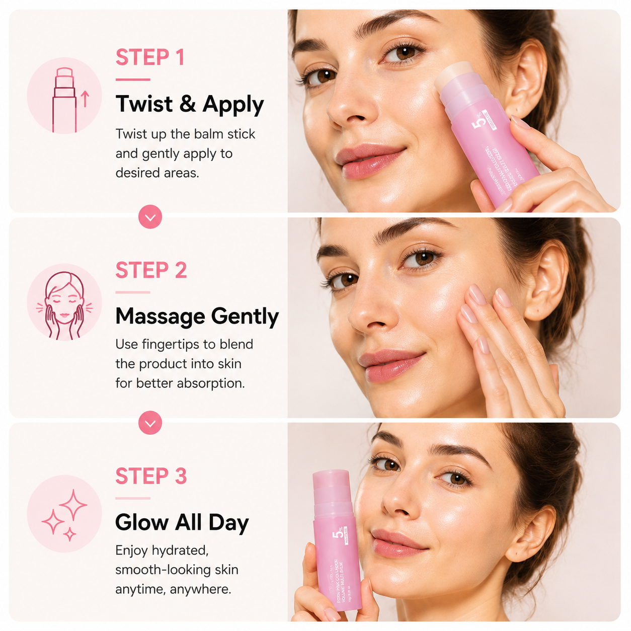 🌸 Unlock Your Youthful Glow With Every Swipe-PDRN Collagen Volume Multi Balm
