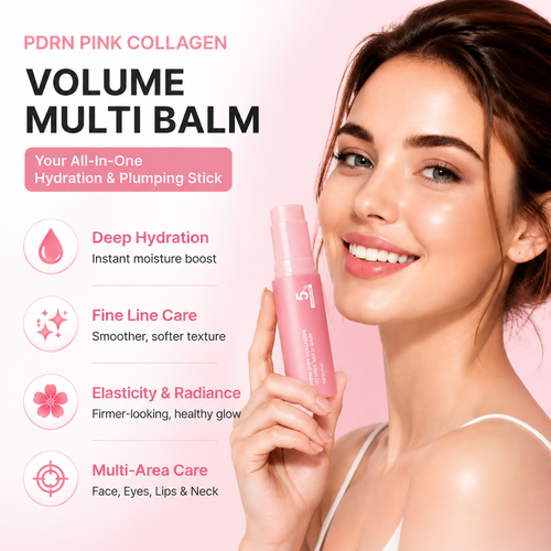 🌸 Unlock Your Youthful Glow With Every Swipe-PDRN Collagen Volume Multi Balm