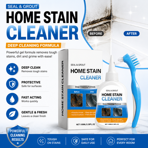 Home Stain Cleaner — Watch Stubborn Stains Disappear Before Your Eyes ✨