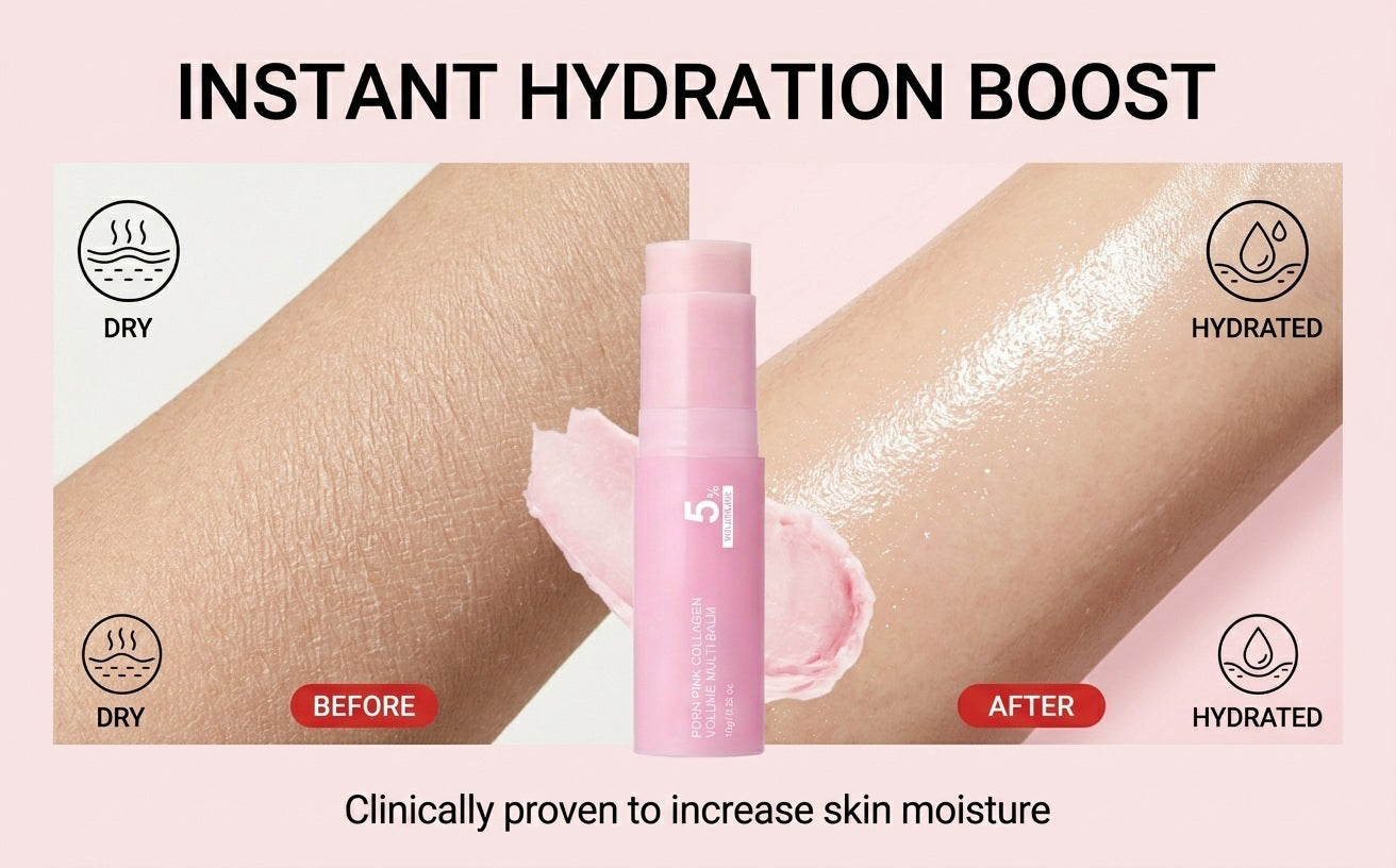 🌸 Unlock Your Youthful Glow With Every Swipe-PDRN Collagen Volume Multi Balm