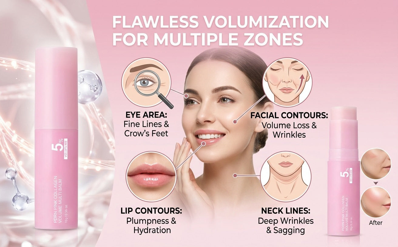 🌸 Unlock Your Youthful Glow With Every Swipe-PDRN Collagen Volume Multi Balm