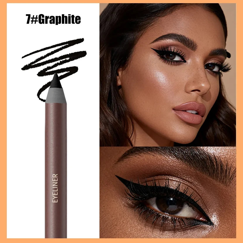 💄Long-Lasting Waterproof Eyeliner Pencil – Smooth Glide, Rich Color & Smudge-Resistant Wear