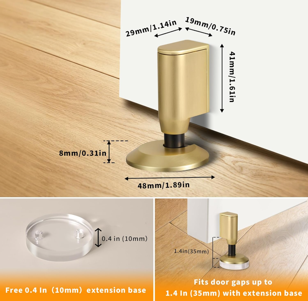 Powerful Magnetic Door Stopper — Special Offer Ends Soon 🧲