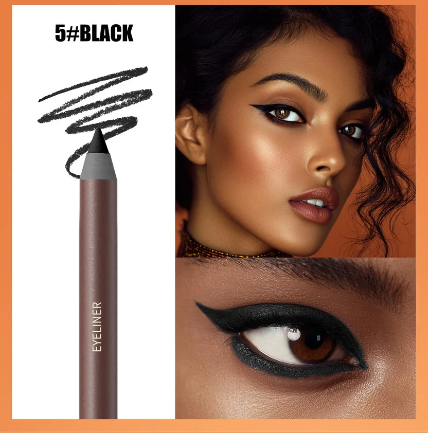 💄Long-Lasting Waterproof Eyeliner Pencil – Smooth Glide, Rich Color & Smudge-Resistant Wear