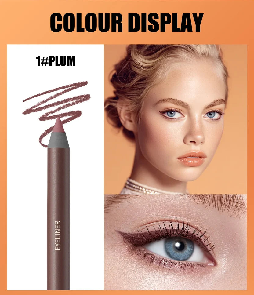 💄Long-Lasting Waterproof Eyeliner Pencil – Smooth Glide, Rich Color & Smudge-Resistant Wear
