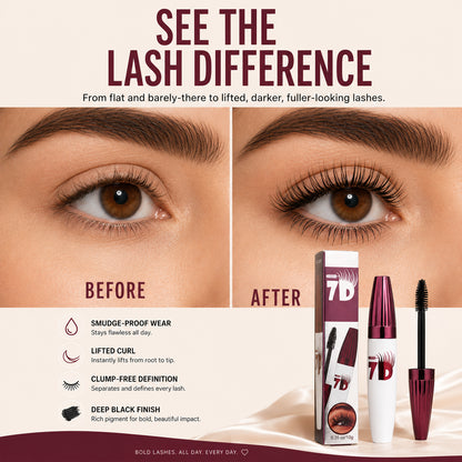 👁Smudge-Proof Curling & Lengthening Mascara