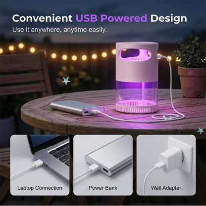 🦟 60% OFF! Futavion®UV Mosquito Killer Lamp – quiet, USB, chemical-free. 30K+ sold! 🔇🌙