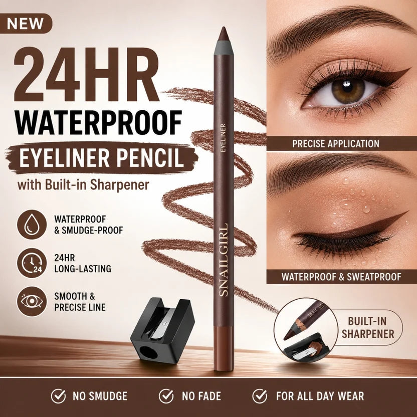 💄Long-Lasting Waterproof Eyeliner Pencil – Smooth Glide, Rich Color & Smudge-Resistant Wear