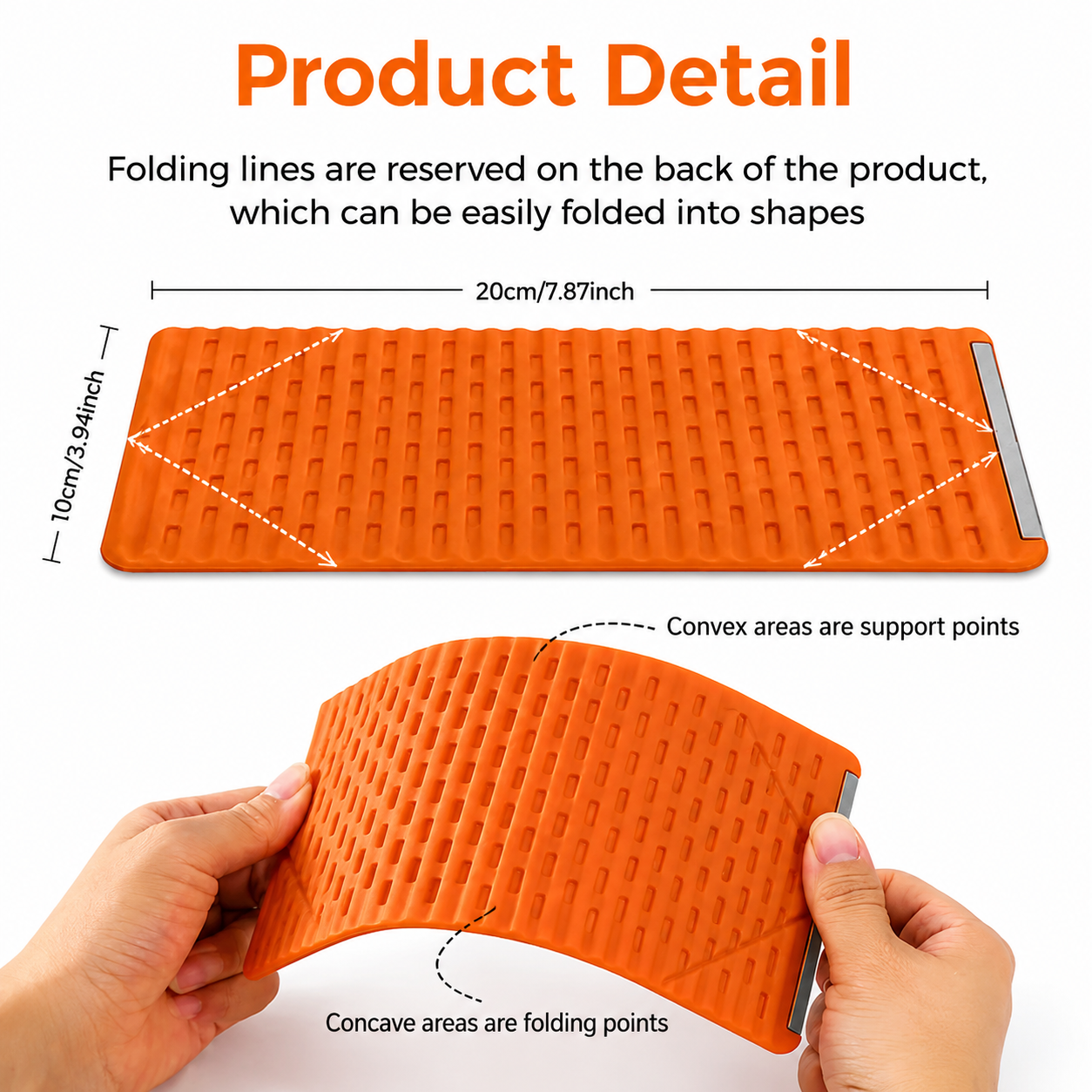 Futavion®Flexible Silicone Aluminum Phone holder stand, Bendable Rollable Foldable Design, Universal Adjustable Anti-Slip Desktop Mount for Phone Tablet Laptop, Portable Ergonomic Holder for Home Office Travel