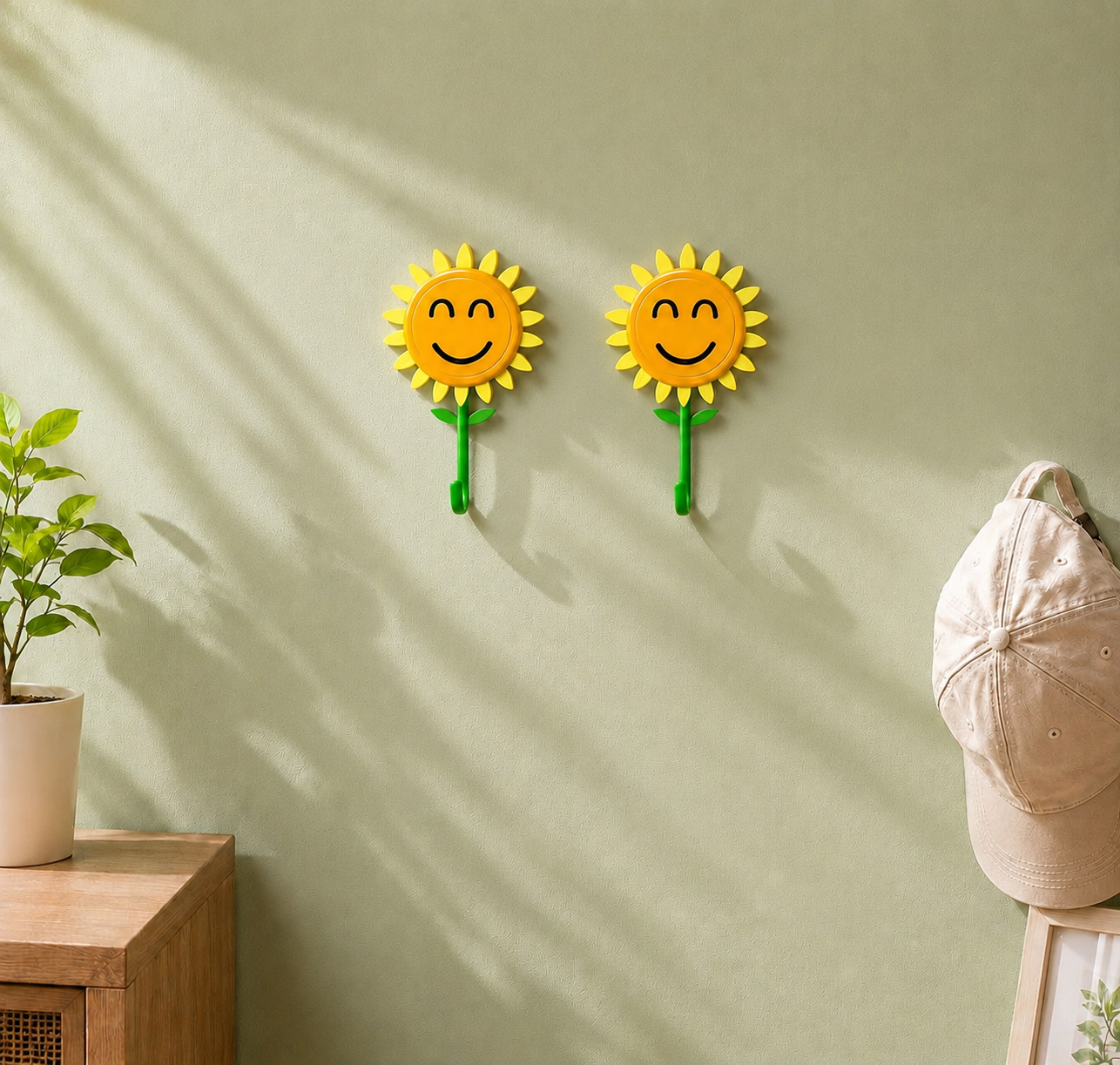 2 Hooks – Add quick storage to two daily spaces