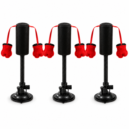 Spring-Loaded Cat Punching Bag 🥊 – Interactive Indoor Play Toy
