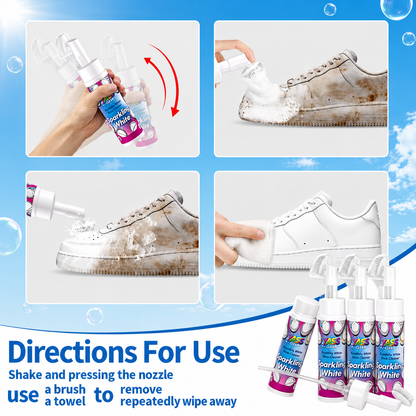 👟Deep Clean Shoe Cleaner — Remove Stains, Brighten Shoes & Keep Them Looking Like New Without Washing