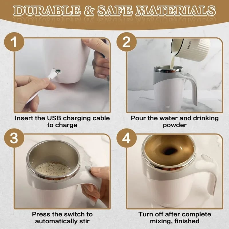 Best Gift Pick 一Self-Stirring MugYourPerfect Drink, PerfectlyMixed