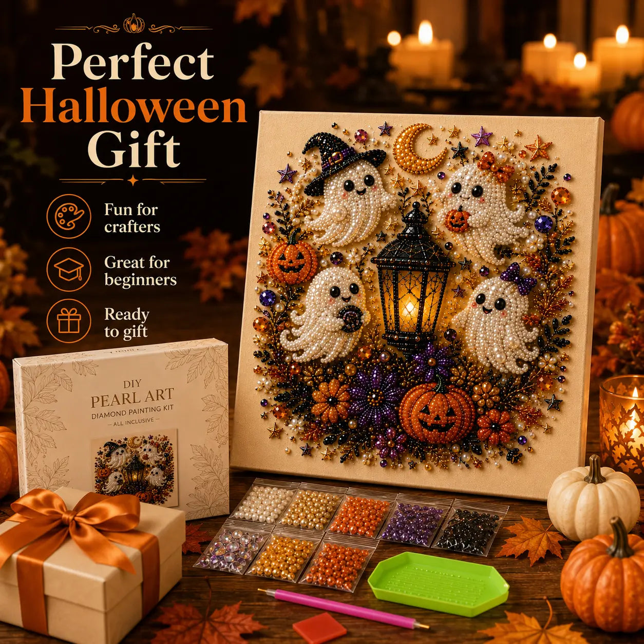 🎃Create Your Own Halloween Diamond Painting Masterpiece