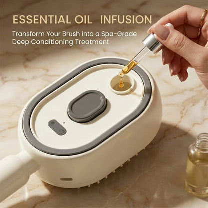🪮Futavion®Anti-Static Electric Steam & Red Light Therapy Hairbrush