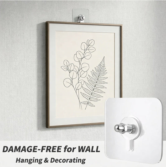 🪝Futavion® No Drill Adhesive Wall Hooks — Damage Free Removal
