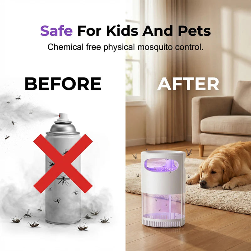 🦟 60% OFF! Futavion®UV Mosquito Killer Lamp – quiet, USB, chemical-free. 30K+ sold! 🔇🌙
